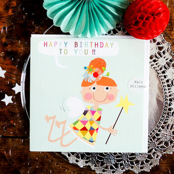 Happy Birthday Fairy Card, 5 of 5