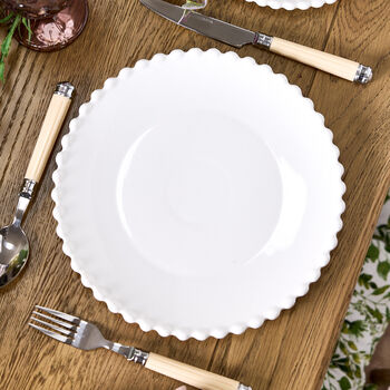 Set Of Four Auvergne Dinner Plates, 3 of 4