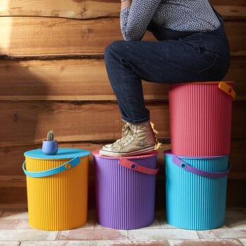 Colourful Storage Bucket, 7 of 7