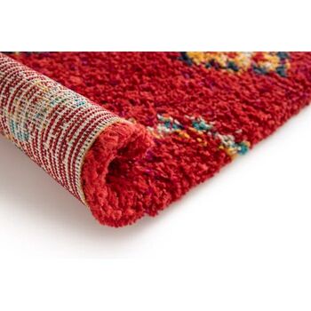 Bothwell Geometric Shag Area Rug, 9 of 9