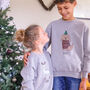 Personalised Jolly Dogs Children's Christmas Jumper, thumbnail 4 of 8