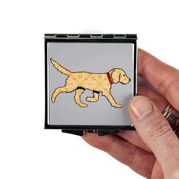 Labrador / Labradoodle Compact Mirror Gift, 5 of 11
