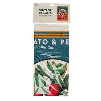 Vintage Style Passata Tea Towel, 2 of 4