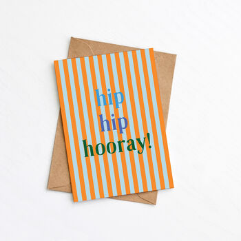 Hip Hip Hooray Birthday Card, 2 of 2
