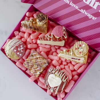 The Valentine's Deluxe Cookie And Cookie Pie Gift Box, 4 of 12