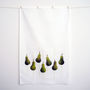 Set Of Three 'Pears' Tea Towels, thumbnail 2 of 5