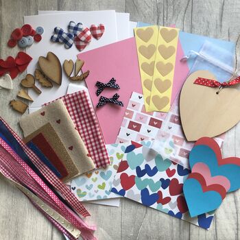 Valentine's Make Your Own Cards And Gift Craft Box, 3 of 3