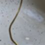 Herringbone Chain Necklace Gold, thumbnail 2 of 3