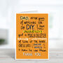 Funny Diy Father's Day Card, thumbnail 2 of 4