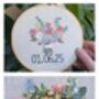 Bridal Bouquet Embroidery, thumbnail 3 of 3