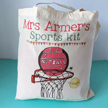 Personalised Netball Kit Bag, 3 of 11