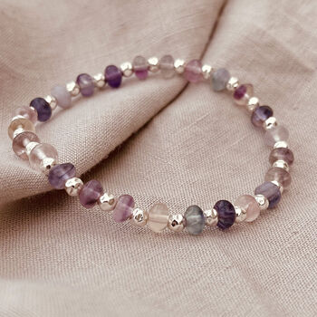 Sterling Silver Fluorite Bracelet, 2 of 6