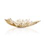 Handmade Luxury Gold Brass Branch Bowl, thumbnail 2 of 2