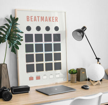 Beatmaker Print | Music Producer Poster, 5 of 8