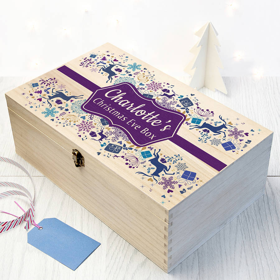 personalised traditional christmas eve box by the letteroom | notonthehighstreet.com