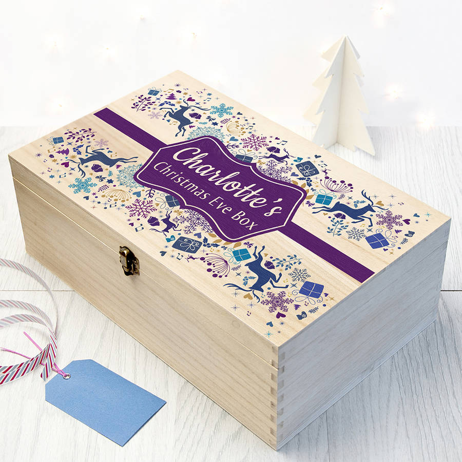 personalised traditional christmas eve box by letteroom | notonthehighstreet.com