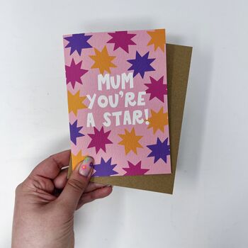 Mum Birthday Card 'Mum You're A Star', 2 of 5