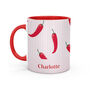Personalised Chilli Lovers Mug, thumbnail 2 of 2