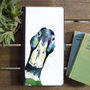 Inky Mallard Wallet Phone Case With Optional Message, thumbnail 4 of 7