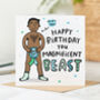 'Magnificent Beast' Birthday Card, thumbnail 9 of 11