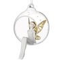 Christmas Angel In Open Glass Bauble, thumbnail 2 of 4