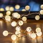 Snowberry White Ball Fairy Lights, thumbnail 3 of 4