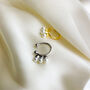 Sterling Silver Triple Pearl Ear Cuff, thumbnail 4 of 4