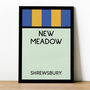 New Meadow Monopoly Shrewsbury Football Print, thumbnail 1 of 2