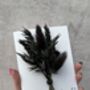 Black Dried Flowers / Maid Of Honour Proposal Card Gift, thumbnail 1 of 4