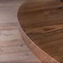 Clyde Ash Solid Wood Round Dining Table, thumbnail 4 of 6