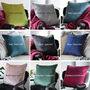 Personalised Silver Embroidered Velvet Cushion, thumbnail 2 of 6