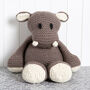 Giant Annie The Hippo Knitting Kit, thumbnail 2 of 9