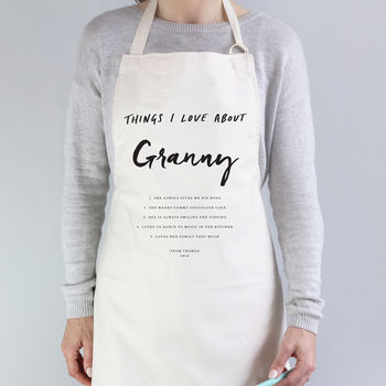 Things I Love About Grandma Apron, 2 of 2