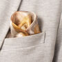 Silk Tie And Silk Pocket Square Organic, thumbnail 3 of 4