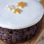 Iced Top Christmas Cake Round, thumbnail 4 of 5