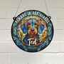 Dachshund Wirehaired Memorial Suncatcher, thumbnail 1 of 6