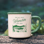 'Not All Who Wander Are Lost' Stoneware Mug In Gift Box | Camping | Homeware | Kitchenware, thumbnail 1 of 4