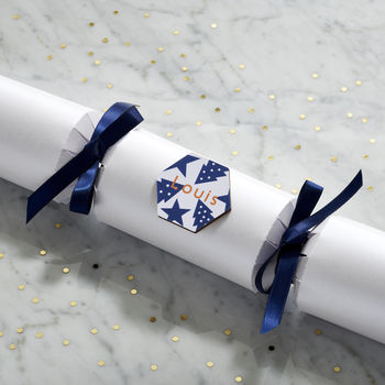 Personalised Make Your Own Geo Christmas Cracker, 6 of 6