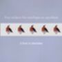 Five Christmas Morning Sunrise Butterfly Cards, thumbnail 3 of 7