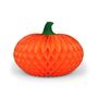 Halloween Honeycomb Pumpkin Paper Decoration, thumbnail 1 of 3