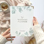 Wedding Planner Book Eucalyptus | Engagement Gift, thumbnail 1 of 12