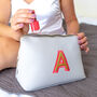 Personalised Embroidered Initial Makeup Bag, thumbnail 1 of 4