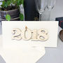 Personalised 2022 1st Anniversary Year Card, thumbnail 8 of 8
