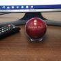 Personalised Vintage Leather Cricket Ball, thumbnail 5 of 9