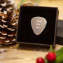 Personalised Sterling Silver Plectrum, thumbnail 1 of 9