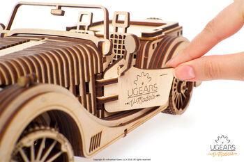 Roadster Build Your Own Moving Car By Ugears, 6 of 12