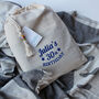 Cotton Towel And Throw, 2nd Anniversary Gift Personalised, thumbnail 5 of 10