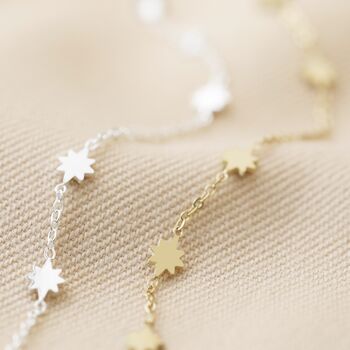 Long Starry Necklace In Gold Plating, 6 of 6