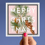Xmas Tree Merry Christmas Card, thumbnail 1 of 3