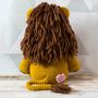 Cedric The Lion Crochet Kit, thumbnail 7 of 9